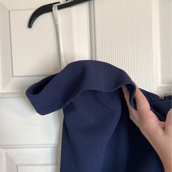 David’s Bridals Navy Blue Dress - Picture 3 of 7